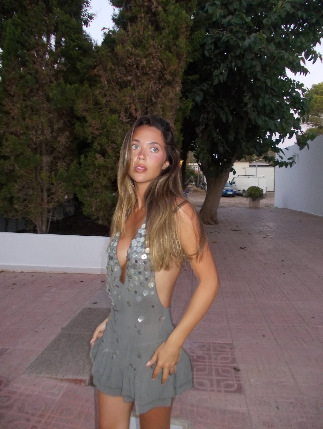 Vestido Mini Sirena Capri