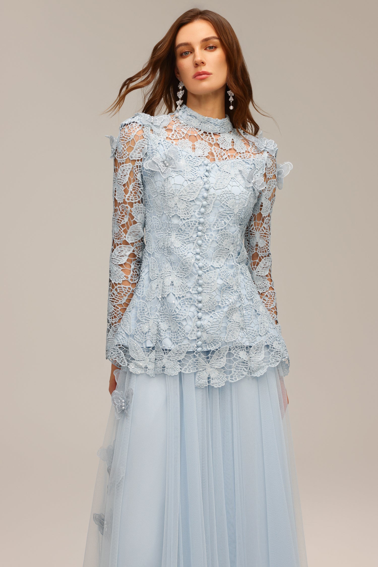 Conjunto Aurora Blue Lace