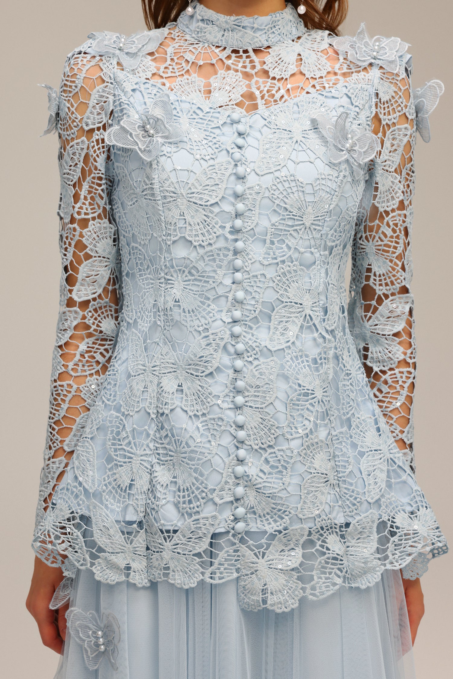 Conjunto Aurora Blue Lace