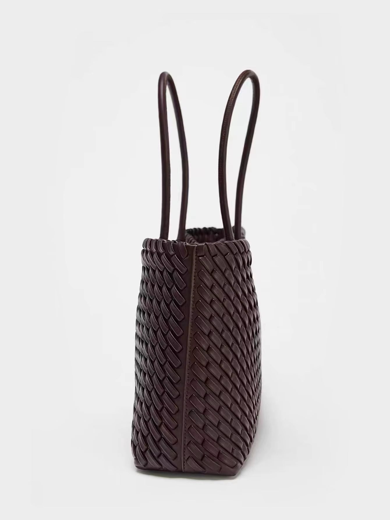 Bolsa Venezia Weave – Tom Espresso