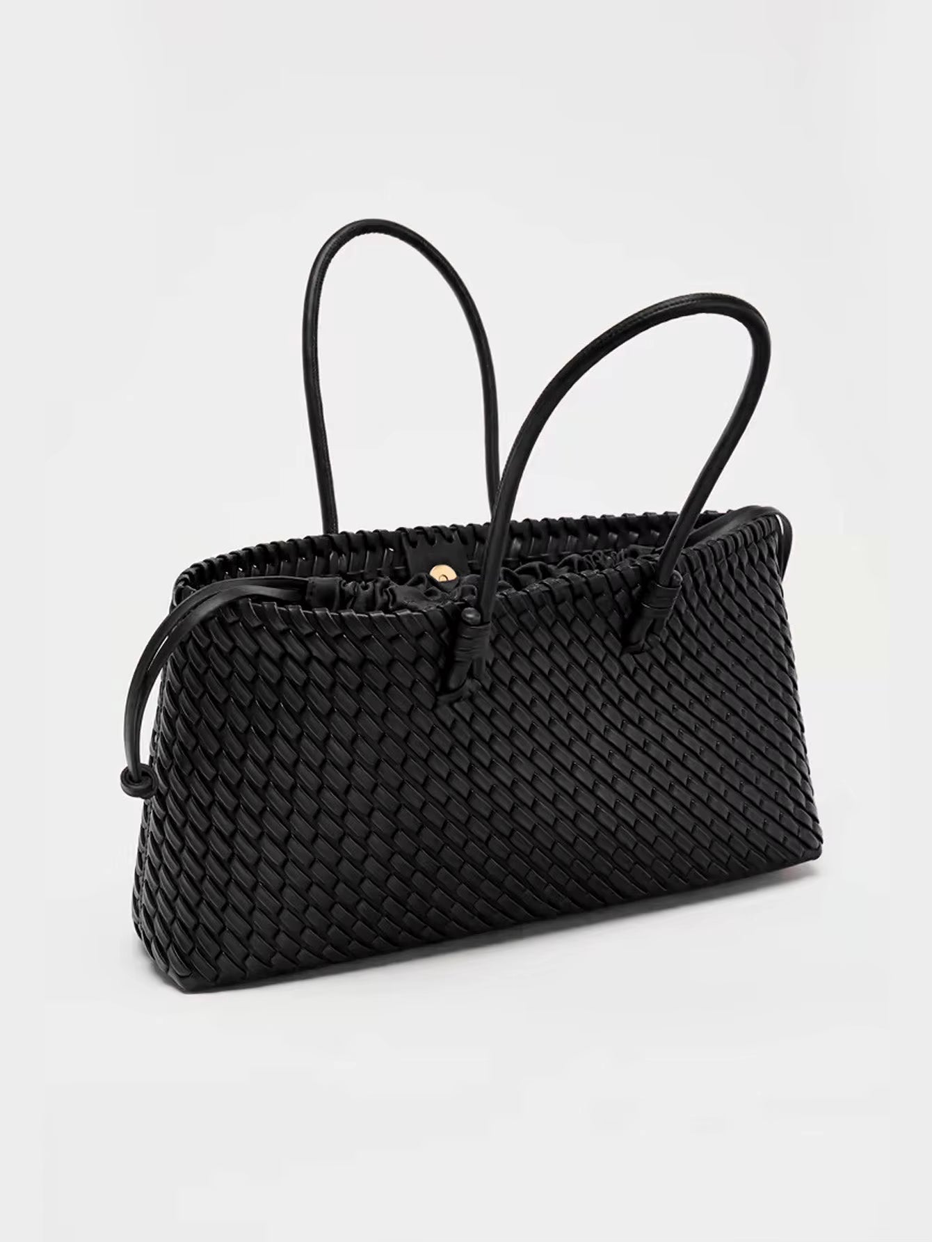 Bolsa Venezia Weave - Preto