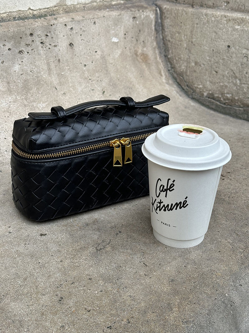 Bolsa Tote Pequena Trançada Clotilde