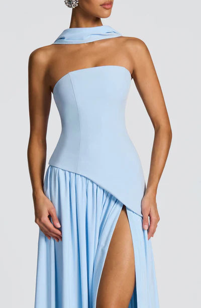 Vestido Madaleine - Azul Celeste