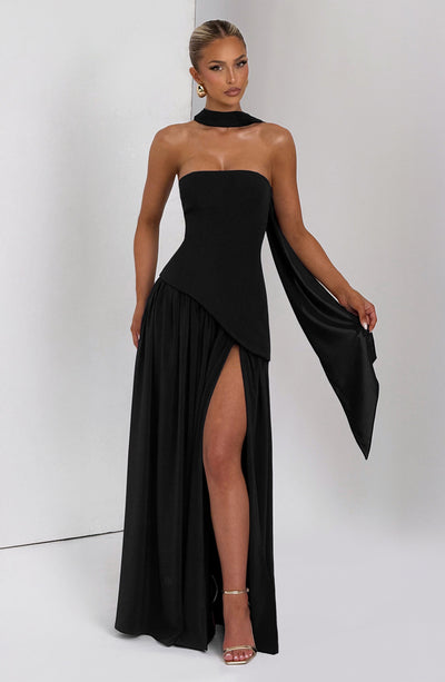 Vestido Madaleine - Preto Dark