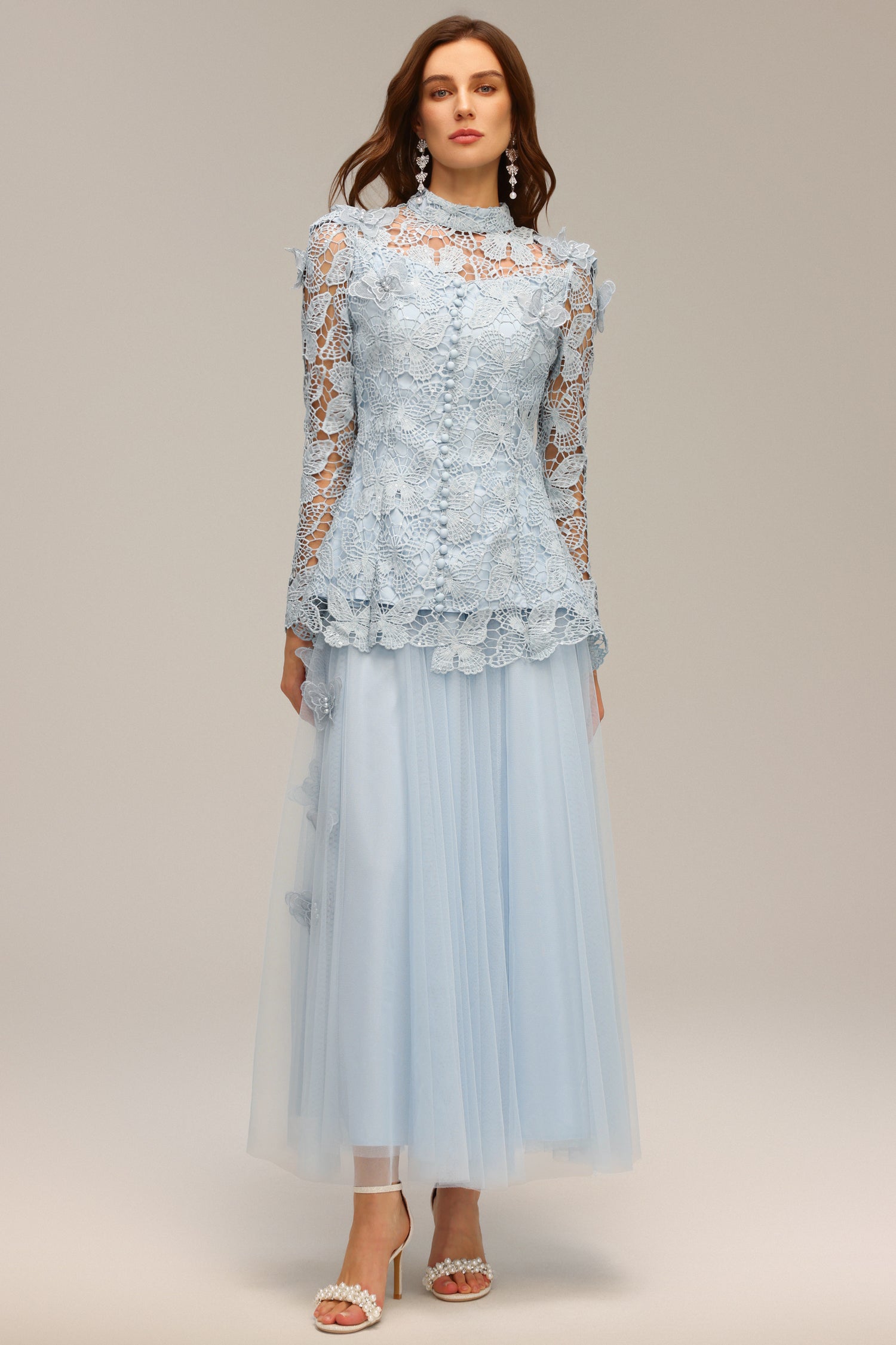 Conjunto Aurora Blue Lace