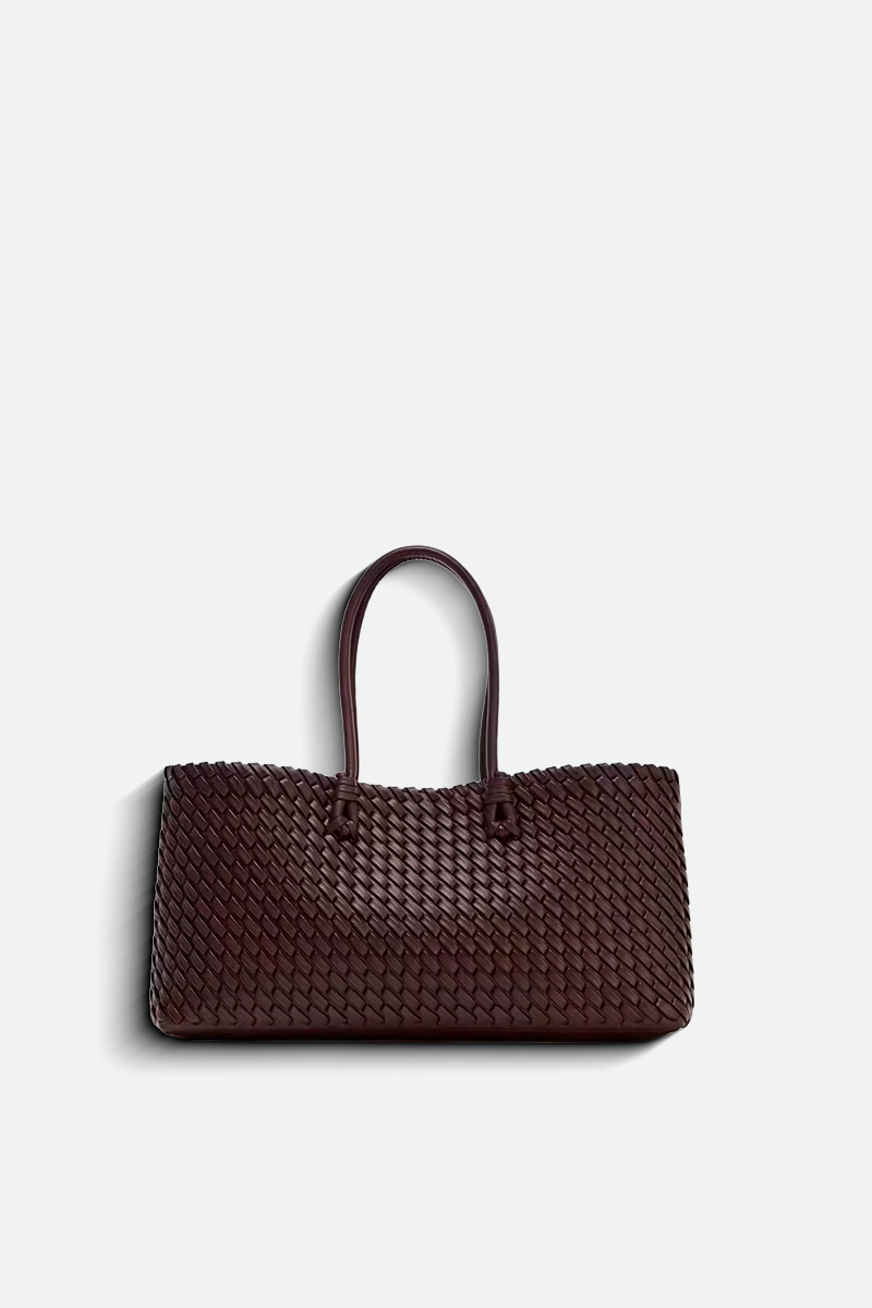 Bolsa Venezia Weave – Tom Espresso