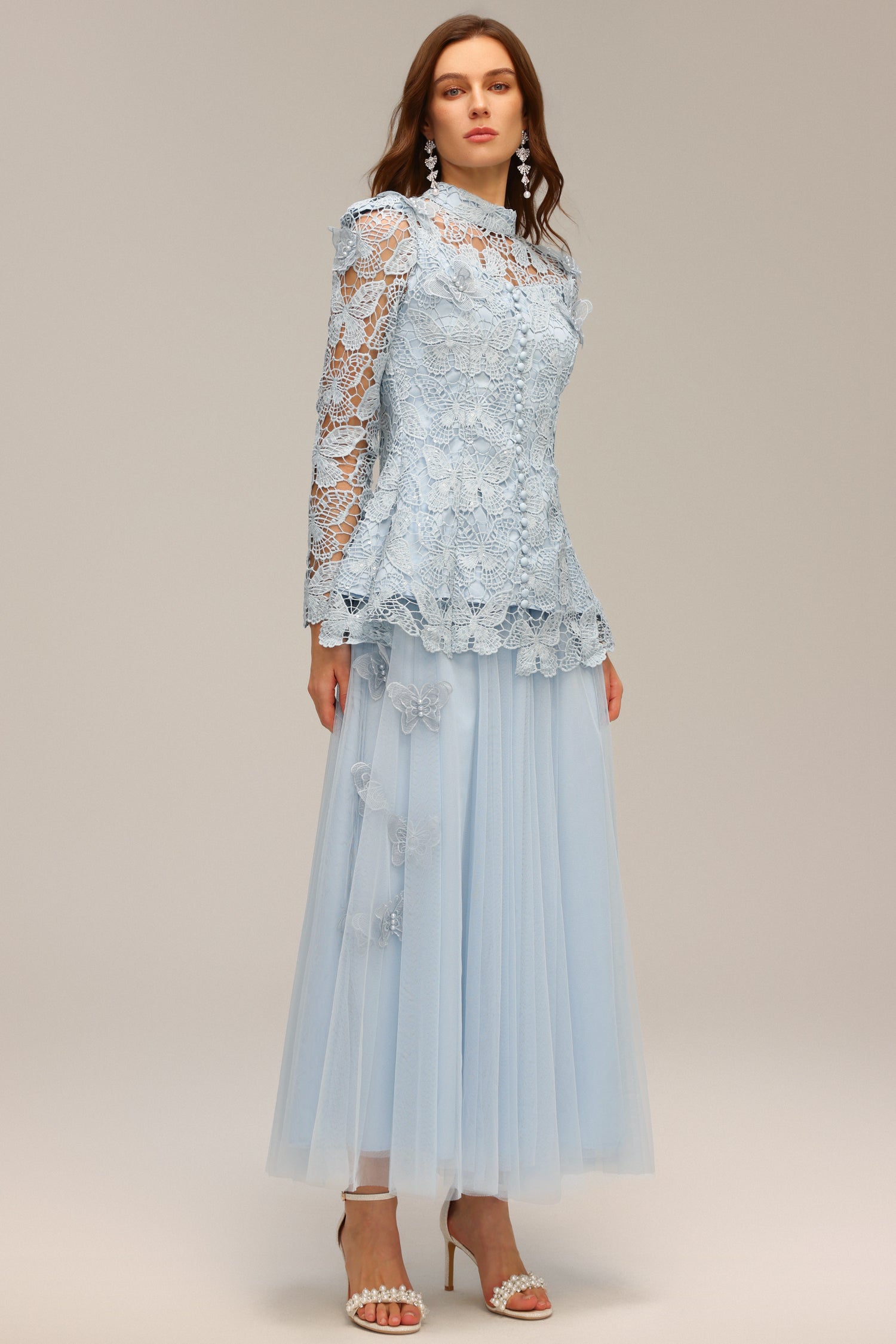 Conjunto Aurora Blue Lace