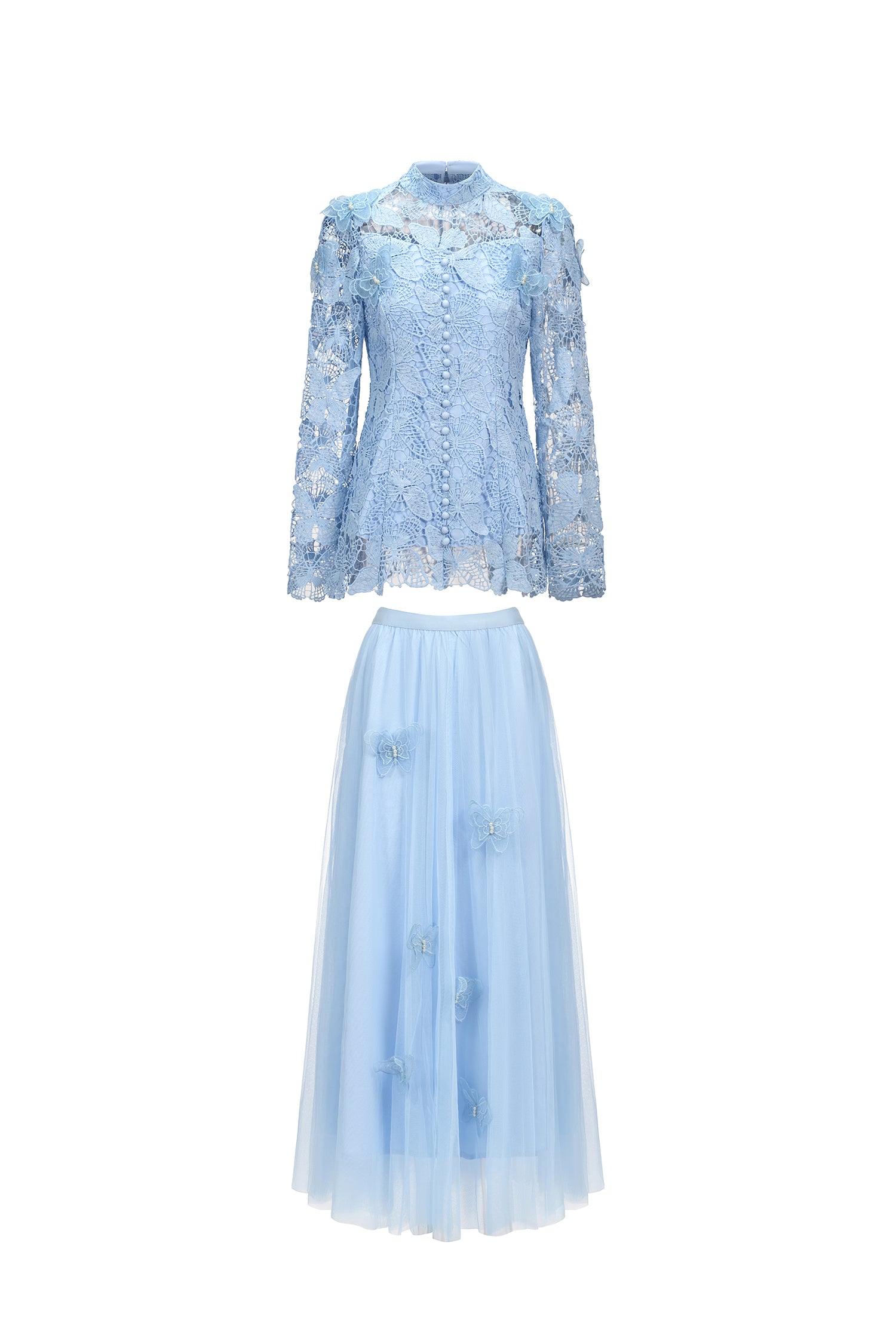 Conjunto Aurora Blue Lace