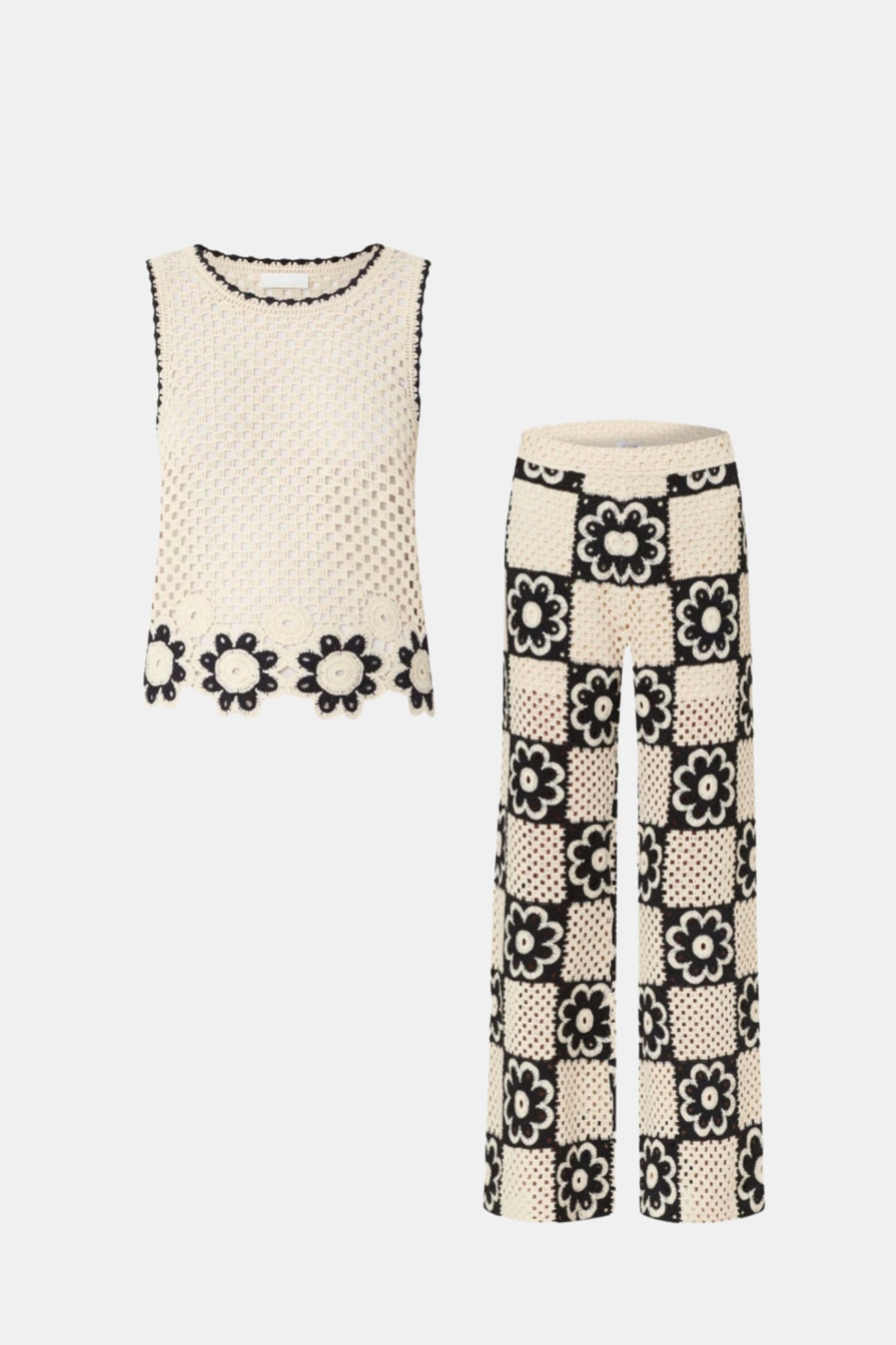 Conjunto Crochê Costa do Sol