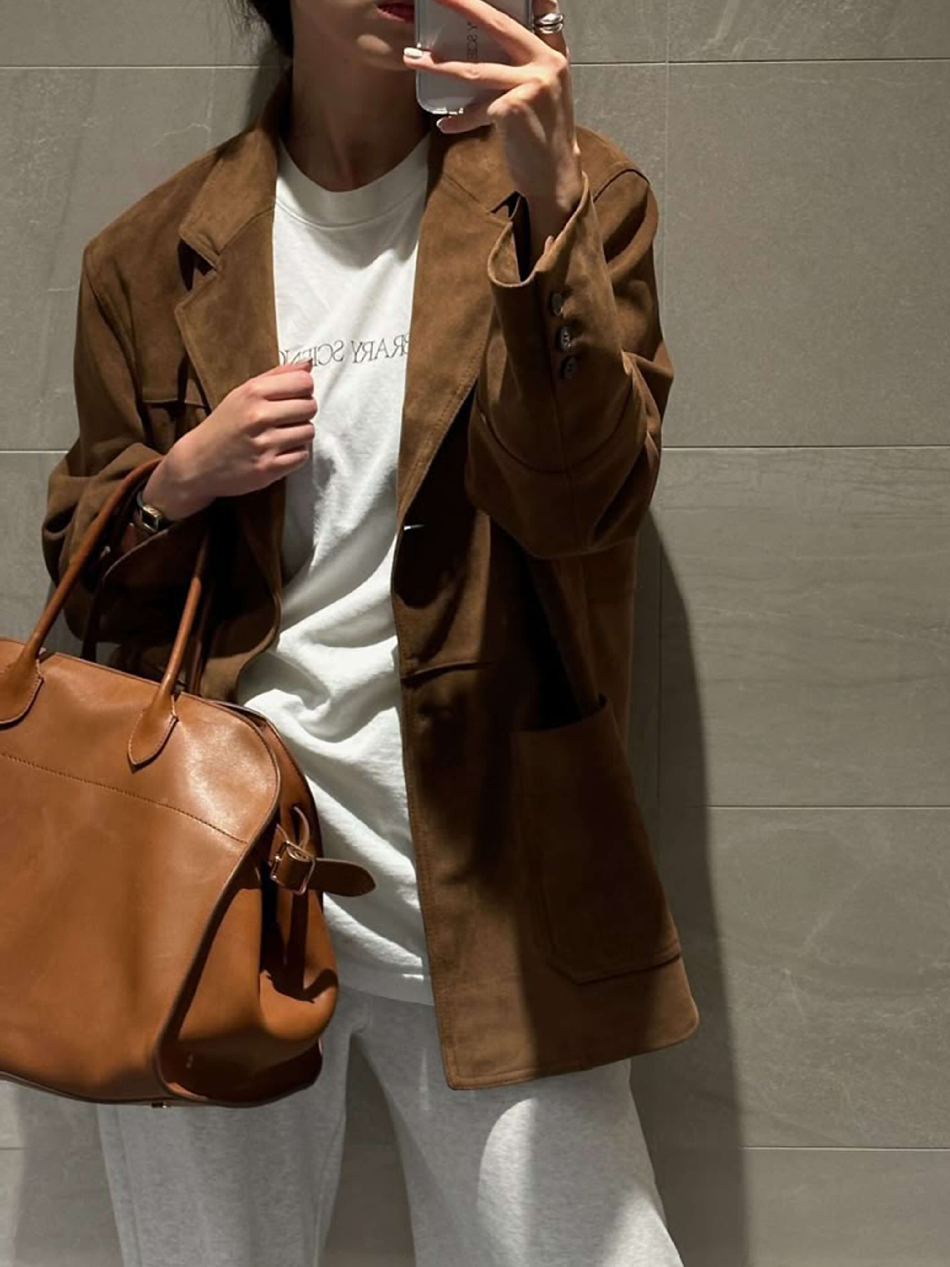 Bolsa Portofino Suede