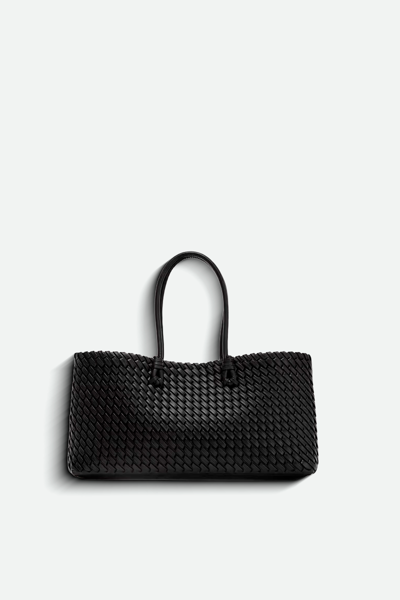 Bolsa Venezia Weave - Preto