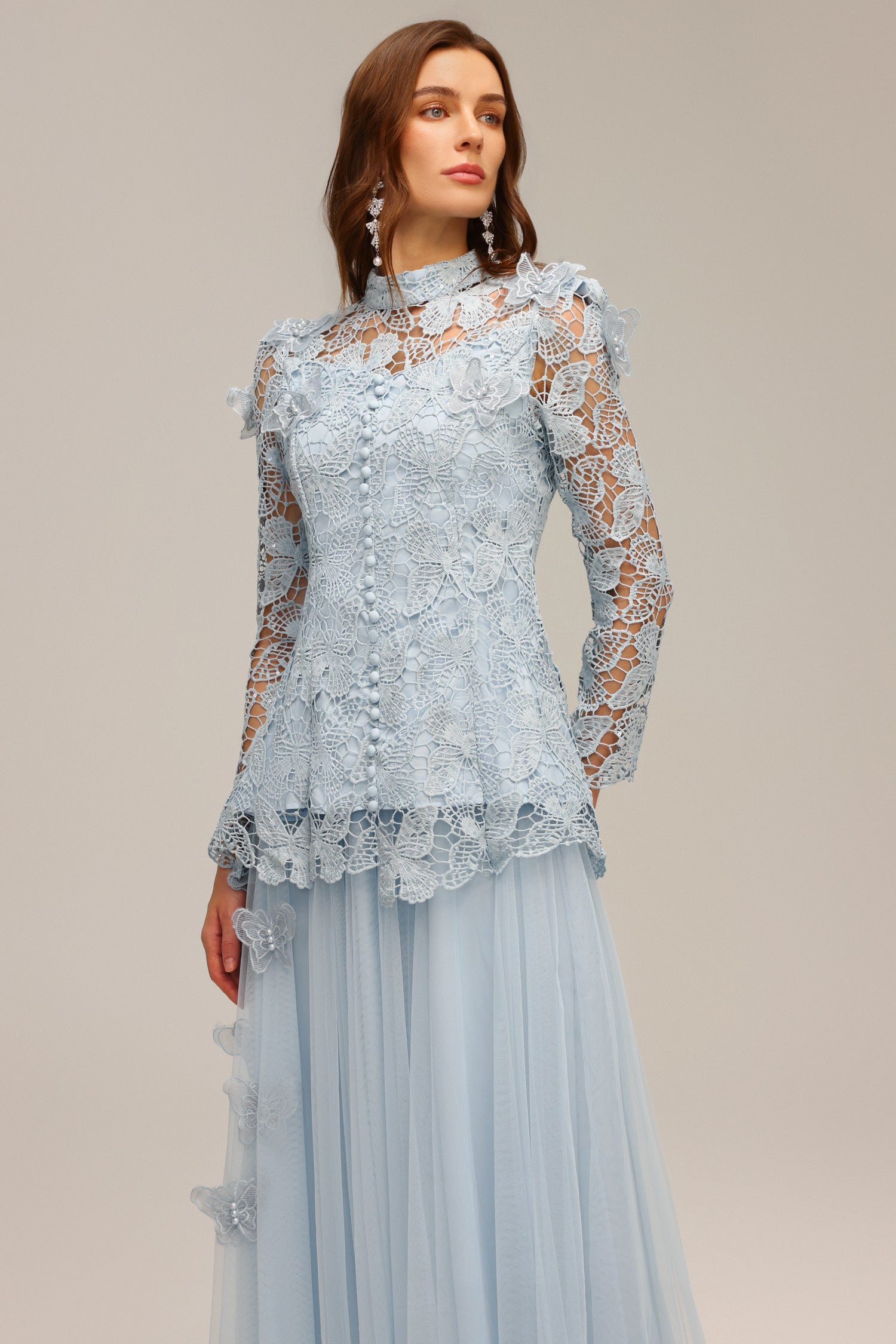 Conjunto Aurora Blue Lace