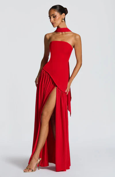 Vestido Madaleine - Vermelho Rubra